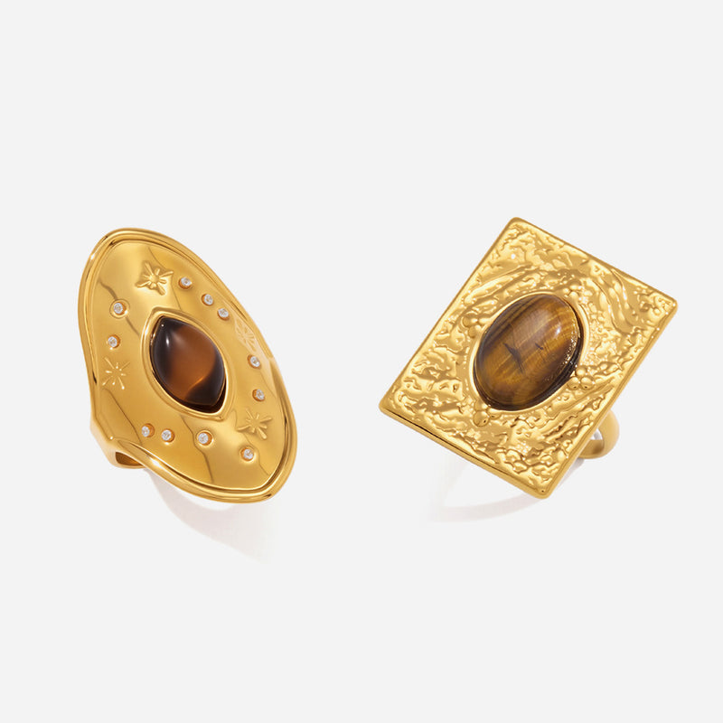 Frontier Tiger Eye Ring